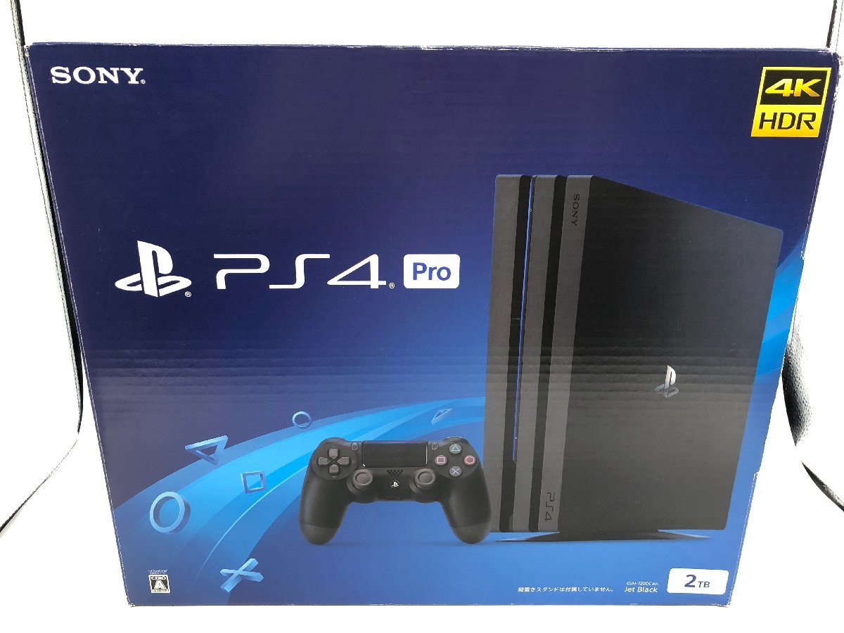 箱付き】PlayStation4 Pro CUH-7200BB01 ジェット・ブラック HDD 1TB