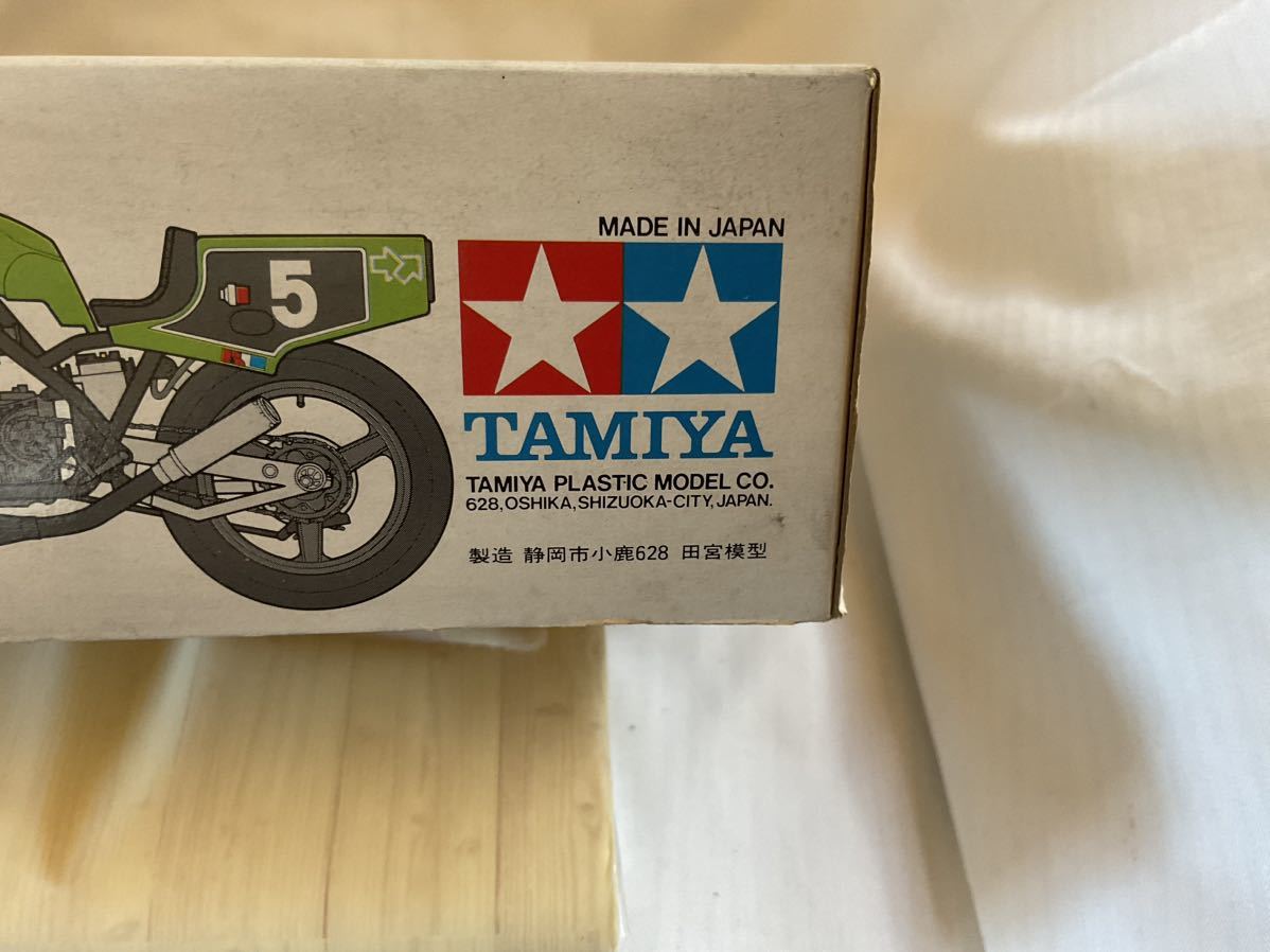 TAMIYA Kawasaki KR1000F耐久レーサー　小鹿　田宮模型　カワサキ　1/12オートバイシリーズNO.12 未組立_2