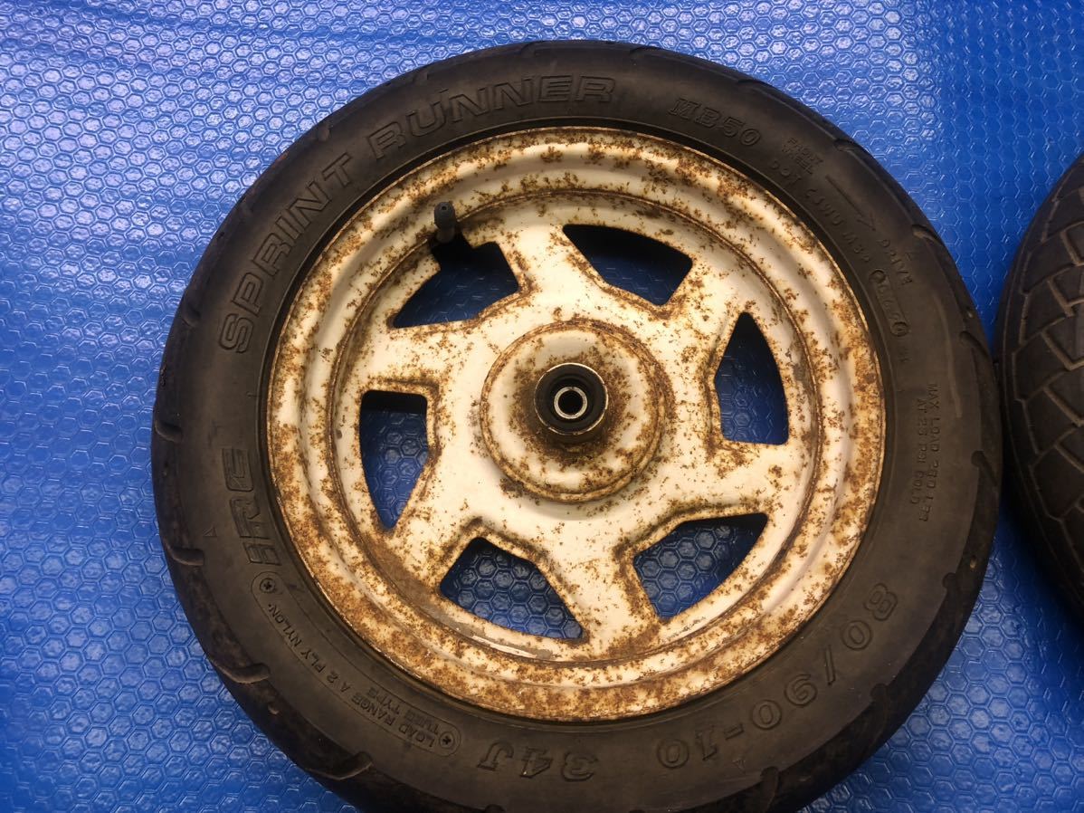 ホンダ DJ1-R 手裏剣 ホイールセット 希少 当時物 手裏剣ホイール DJ