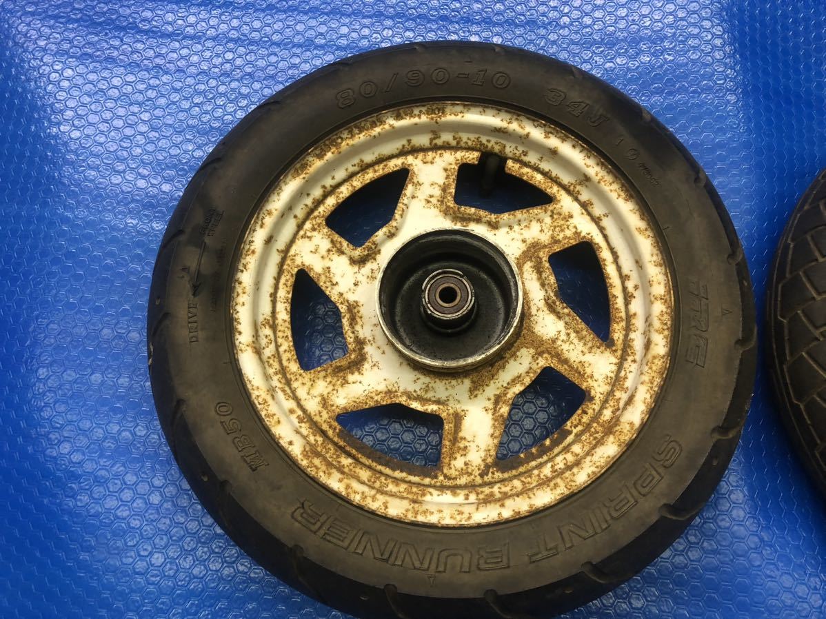 ホンダ DJ1-R 手裏剣 ホイールセット 希少 当時物 手裏剣ホイール DJ