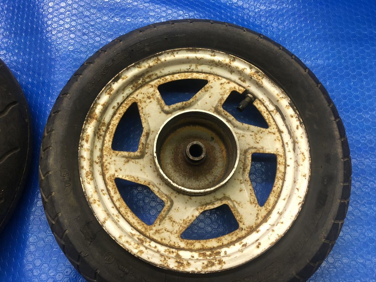ホンダ DJ1-R 手裏剣 ホイールセット 希少 当時物 手裏剣ホイール DJ