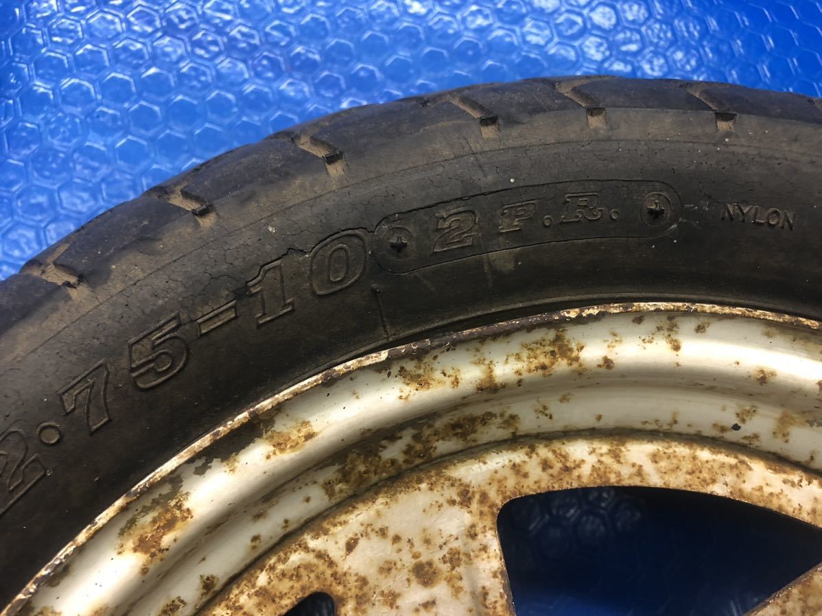 ホンダ DJ1-R 手裏剣 ホイールセット 希少 当時物 手裏剣ホイール DJ