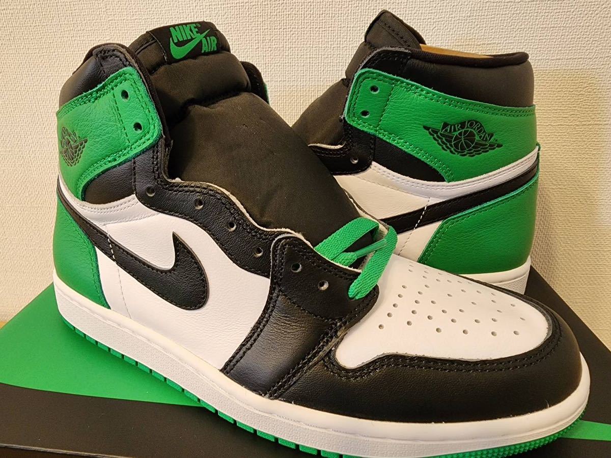 赤字超特価，送料無料 Nike Air Jordan 1 Retro High OG Celtics/Black 