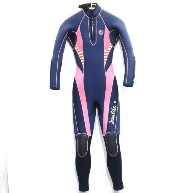 モビーズ レディース 5mm ウェットスーツ 裏起毛 161cm43kg Mobby
