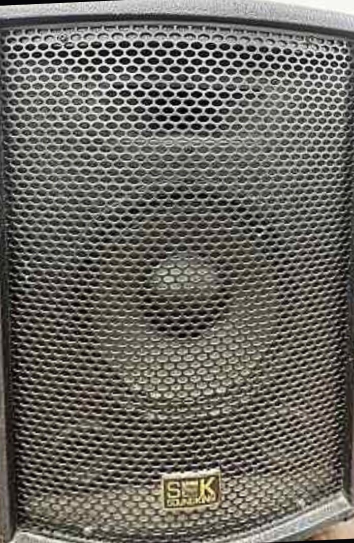 h45403 Sound King speaker system PA-500 スピーカー ブラック ライブ 