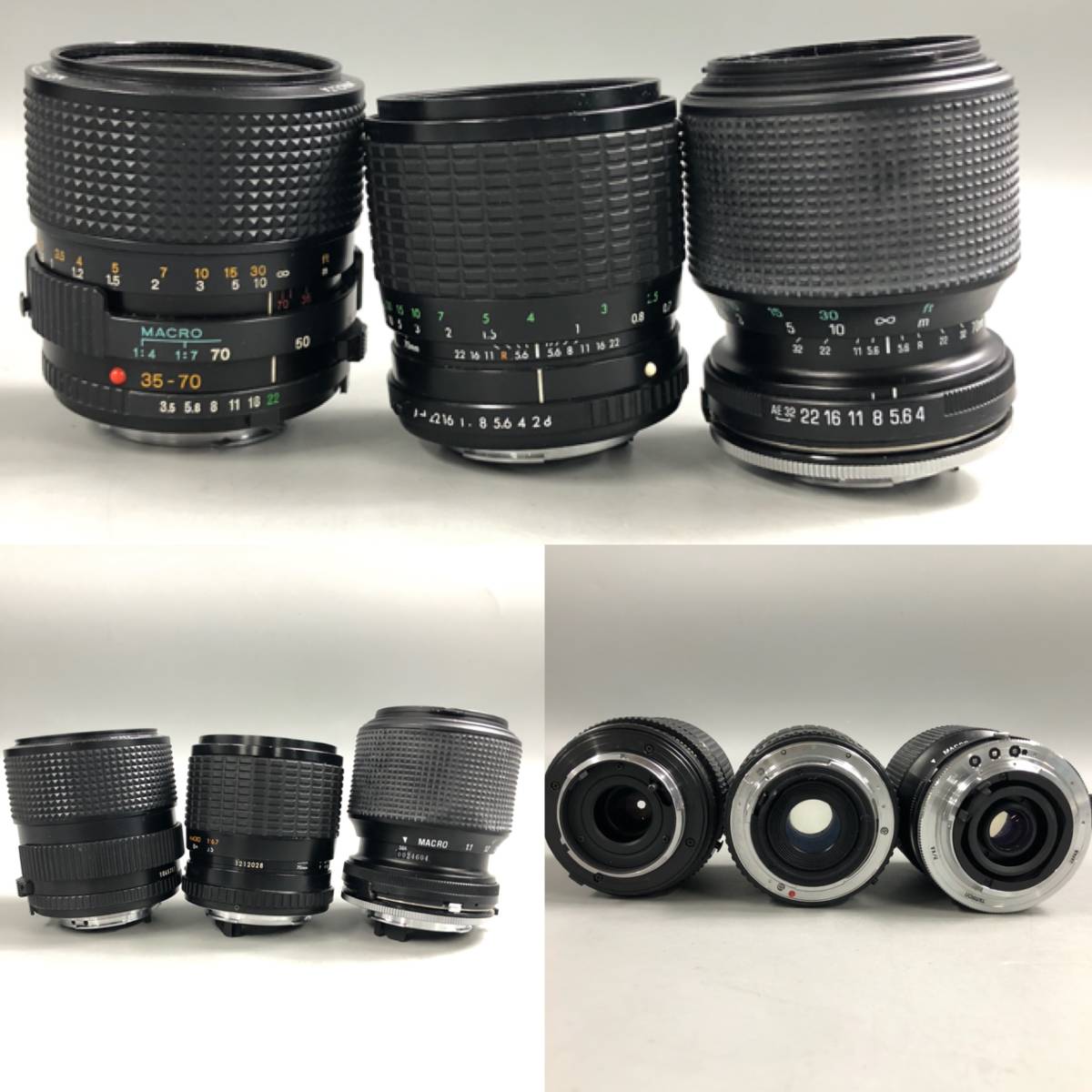 カメラレンズ まとめ ジャンク品 Canon（キヤノン）Nikon