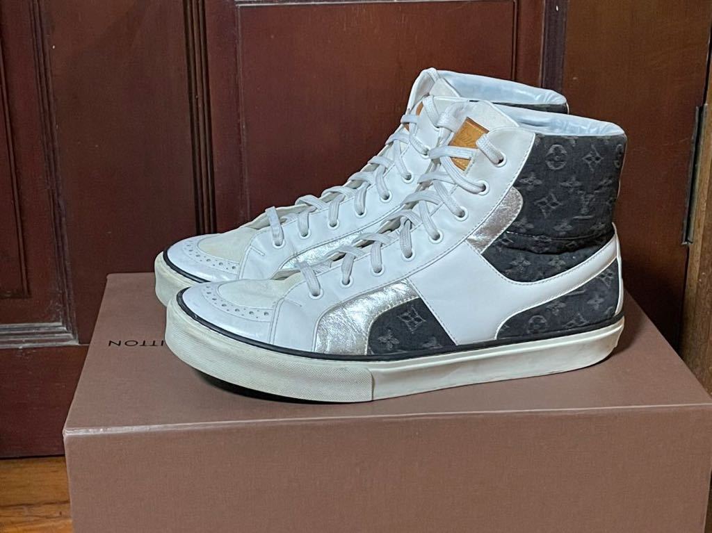 ルイヴィトン　モノグラム　ハイカットスニーカー
