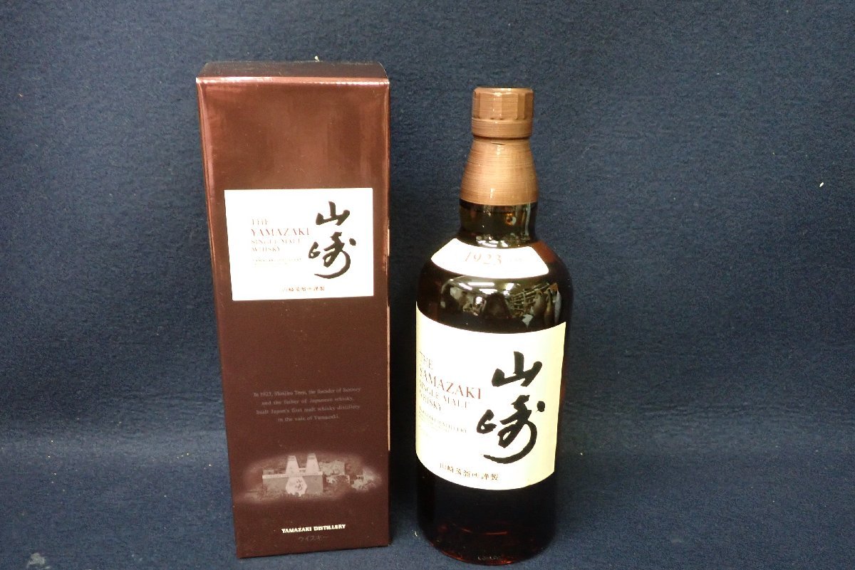 未開栓 】 サントリー シングルモルト ウイスキー 山崎 12年 700ml 43 