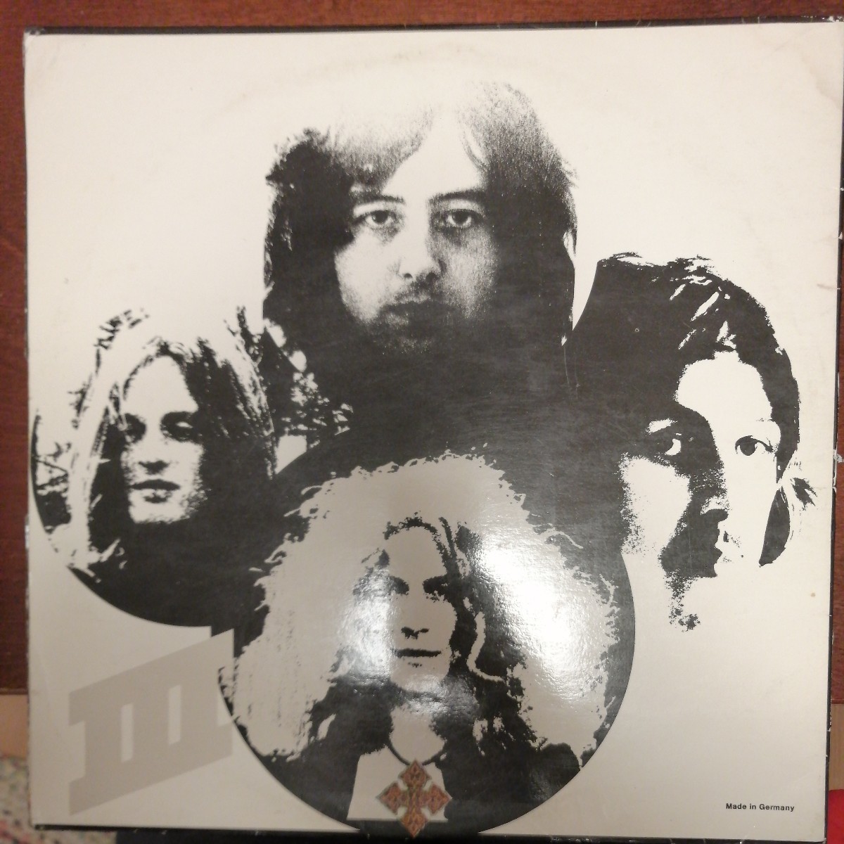 UKオリジナル 5/5 初回マトリックス LED ZEPPELIN レッド