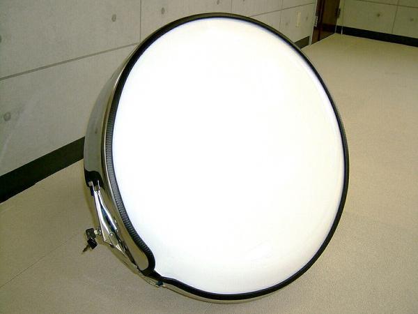 送料無料 鍵付 175/80R16 背面タイヤカバー ホワイト 175 80 16 外枠ステンレス 背面ハードカバー スペア 白 流用 汎用 リア リヤ ホイール