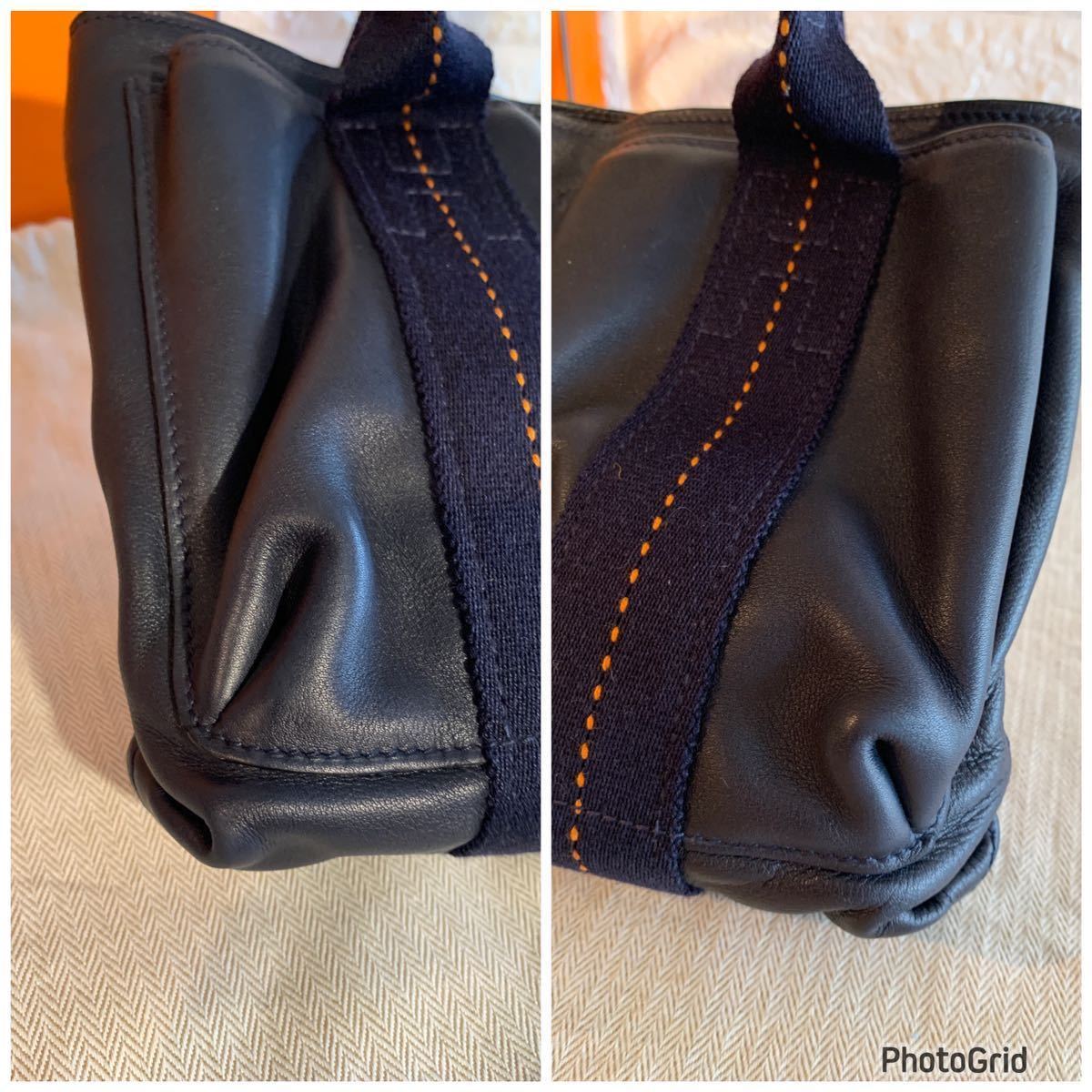 エルメス トートバッグ 保存袋 箱付き ショルダー キャラバン 