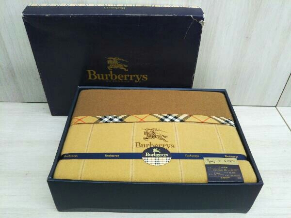 バーバリー ウール毛布 サイズ 140×200cm