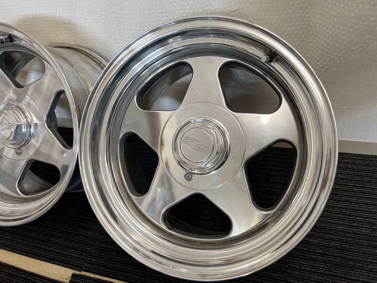 ボイド BOYDS ターボテック 17 5h 127 8j 9.5j +0？4本セット シボレー 