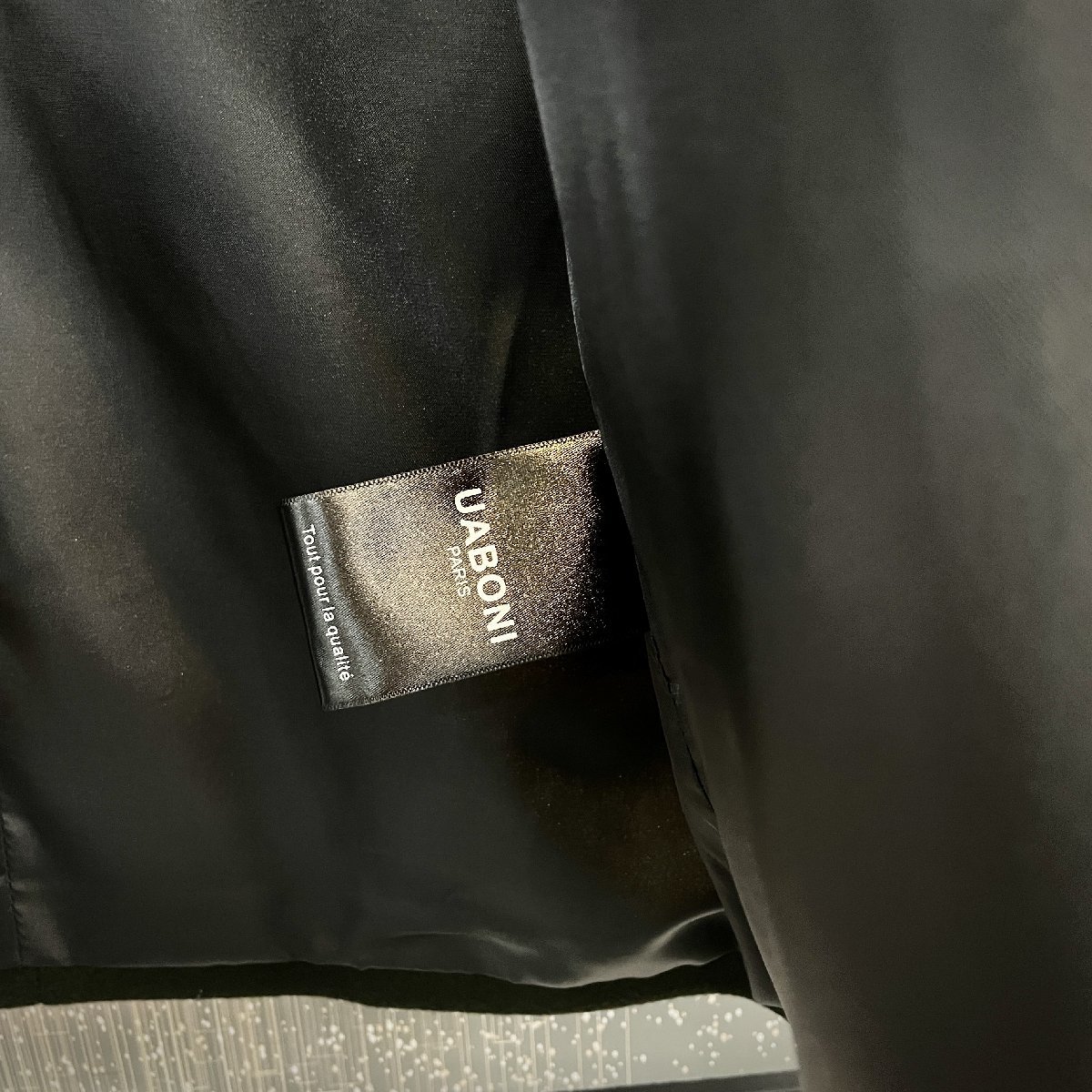 最高級EU製＆定価7万◇UABONI*Paris*カシミヤジャケット*ユアボニ*パリ 