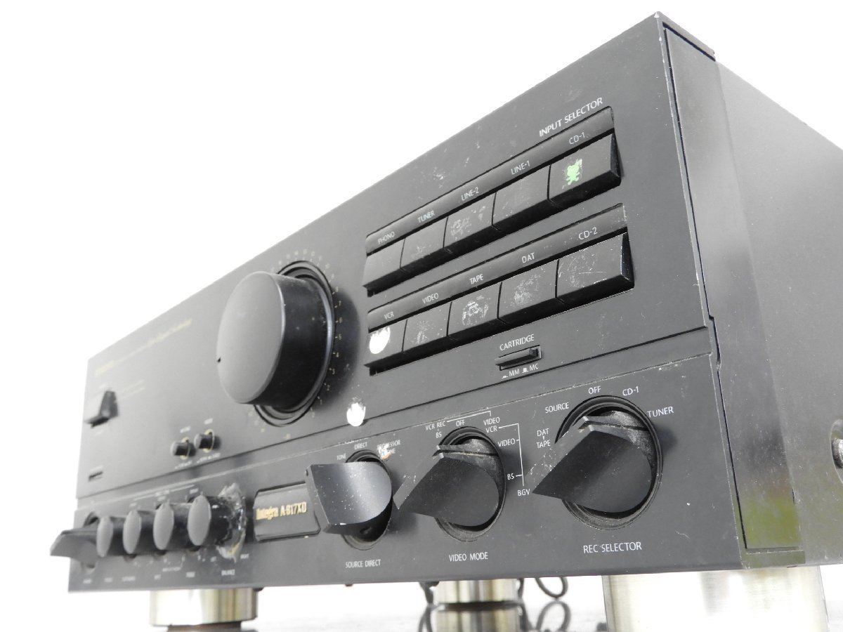 ☆ ONKYO オンキョー Integra A-817XD プリメインアンプ ☆中古