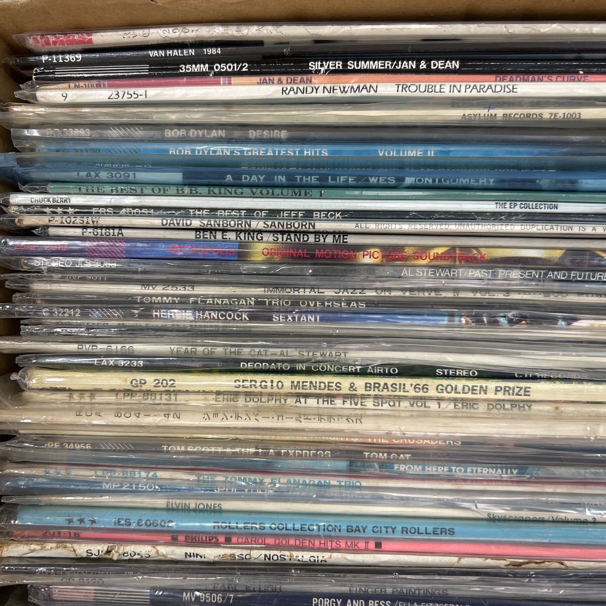 A495 1円～ LPレコード 大量まとめ売り 約23kg 洋楽 ロック・ポップス・ジャズ 【現状品】_2