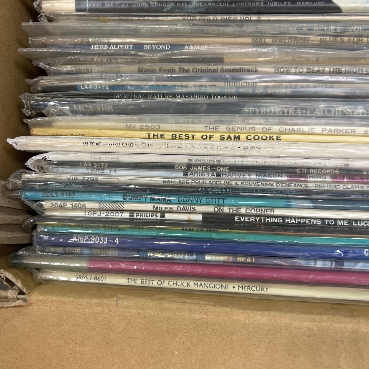 A495 1円～ LPレコード 大量まとめ売り 約23kg 洋楽 ロック・ポップス・ジャズ 【現状品】_6