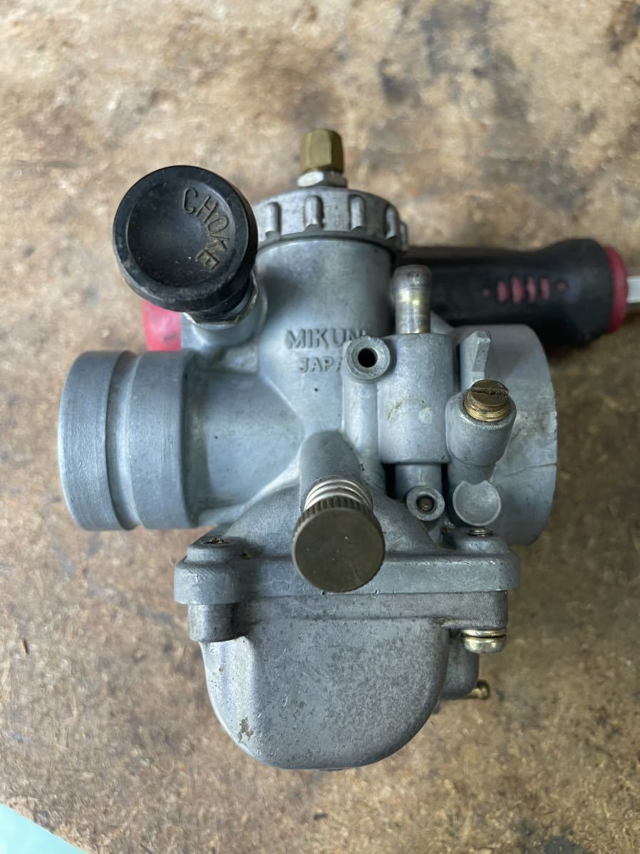 ヤマハ 旧車 TY175 キャブレター キャブ 美品 TY125 送料設定ミスのため再出品