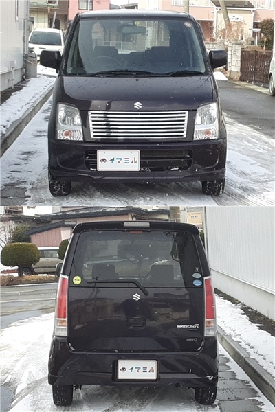 八戸発 H19年 SUZUKI スズキ ワゴンR FT-Sリミテッド MH21S 4WD シート