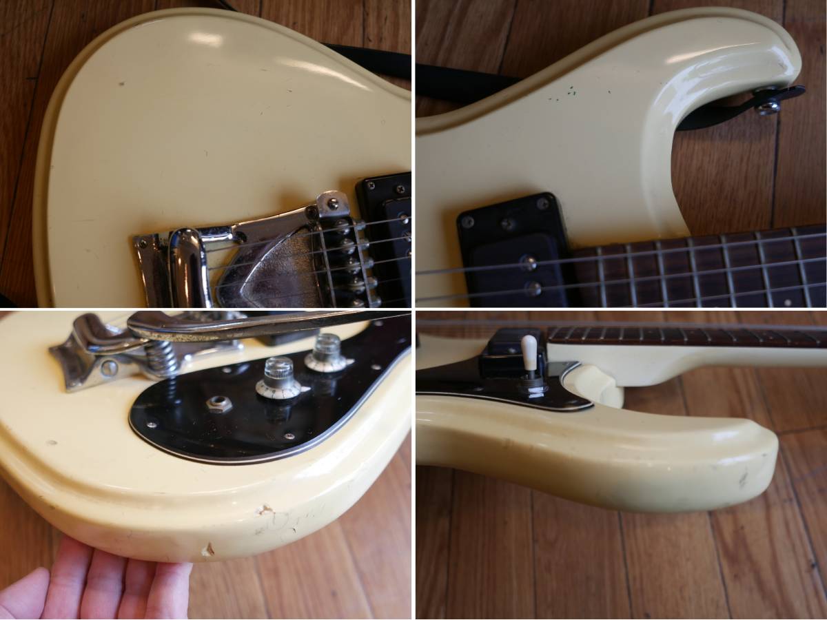 ◇Hamox モズライト型 エレキギター 日本製 現状・ジャンク品