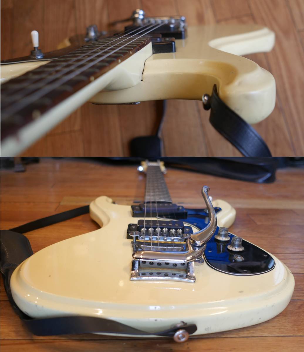 Mosrite エレキギター ジャンク品 ◇Hamox モズライト型 エレキギター 日本製 現状・ジャンク品