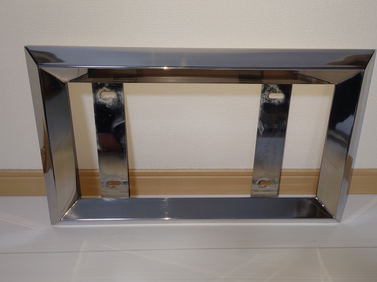 ステンレス ナンバー枠 大型 大型用 ナンバーフレーム 花魁 ステンレス 