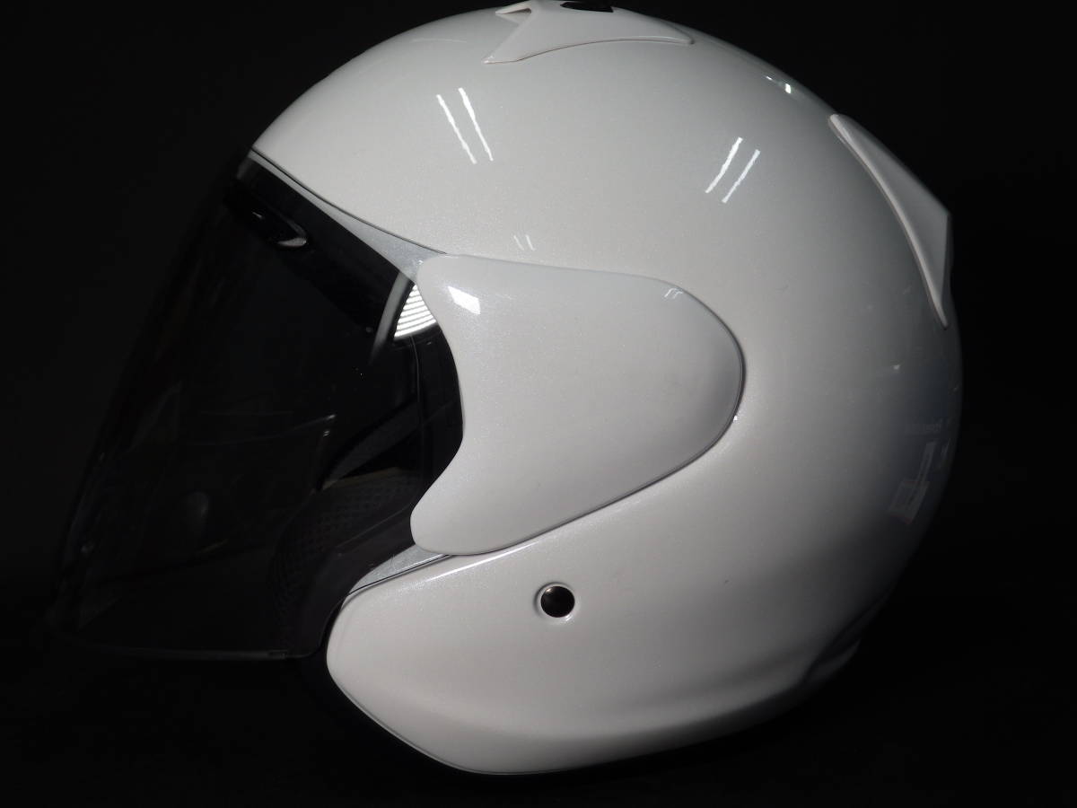 Y3 20年製 Arai SZ-G ホワイト 55-56 Sサイズ グラスホワイト 