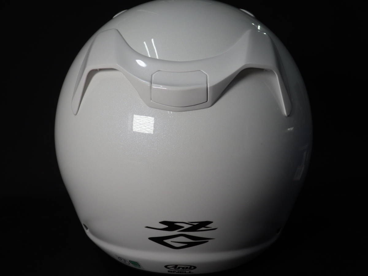 Y3 20年製 Arai SZ-G ホワイト 55-56 Sサイズ グラスホワイト 