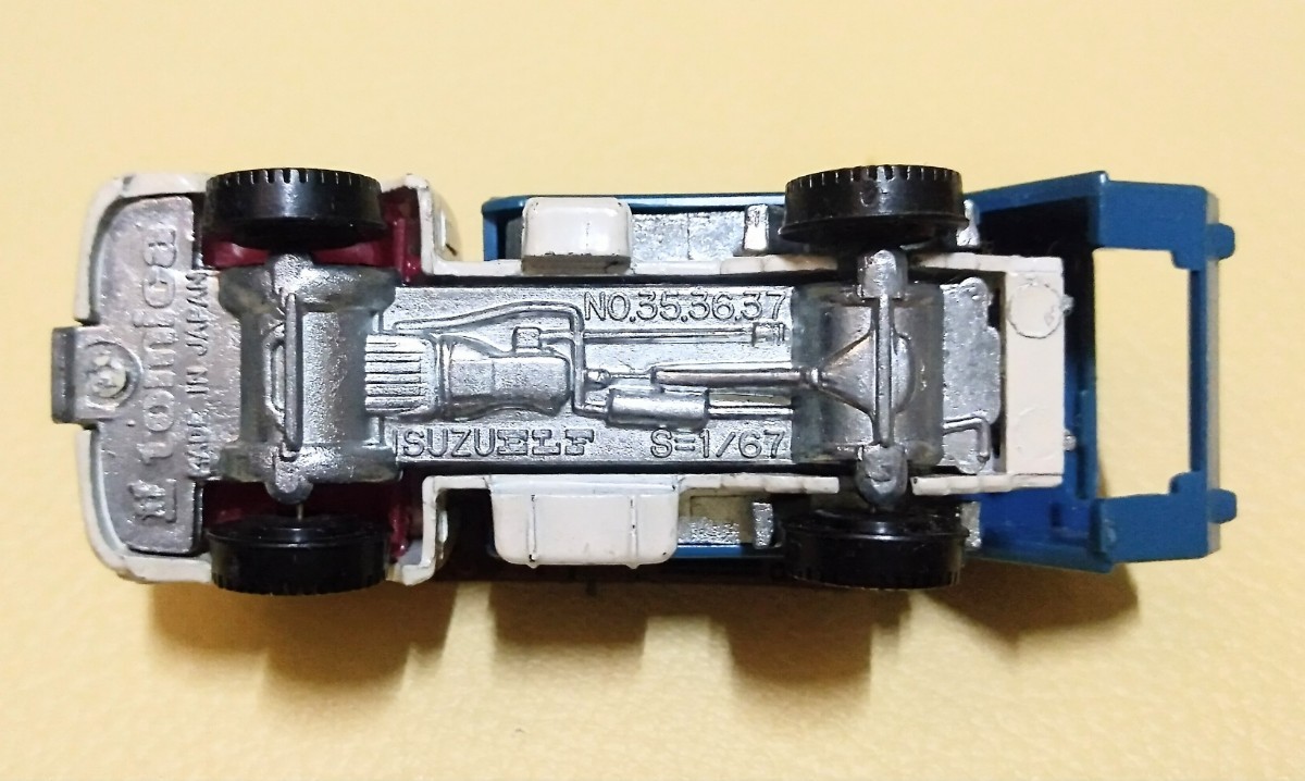 トミカ 日本製 黒箱 35.36.37 いすゞ エルフ □黒箱トミカ 日本製（旧 2Dホイール）No.35.36.37 ISUZU ELF いすゞ
