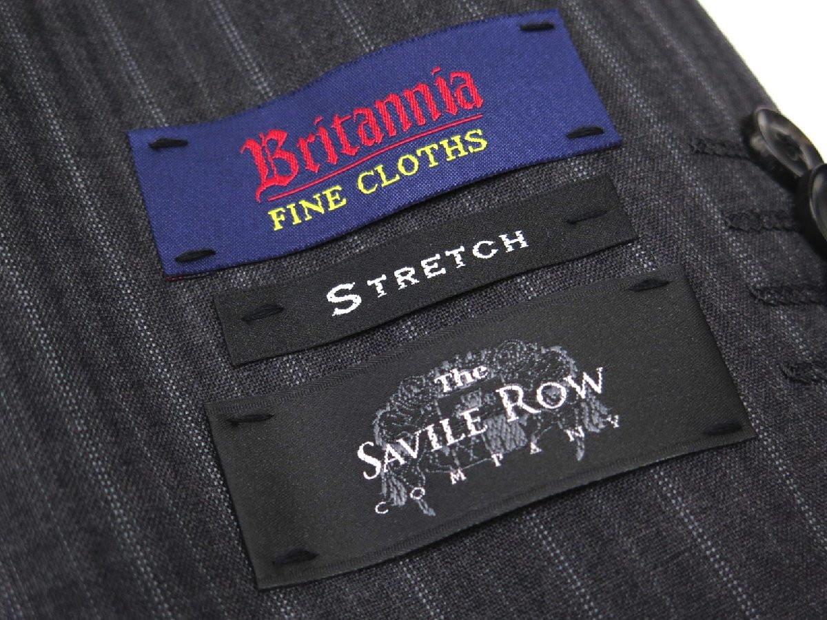 6084○Savile Row サビルロウ○1022 新品 【BRITANNIA】 ストライプ