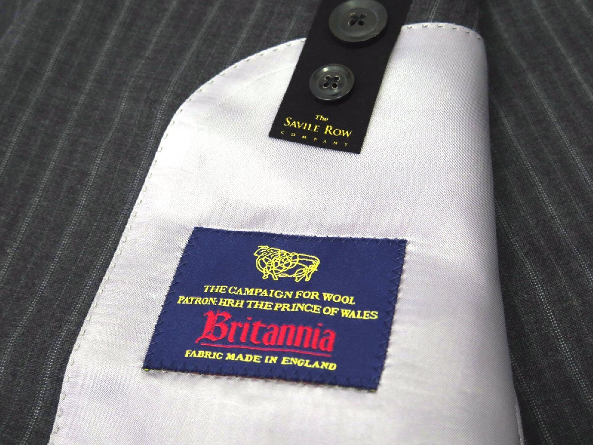 6084○Savile Row サビルロウ○1022 新品 【BRITANNIA】 ストライプ