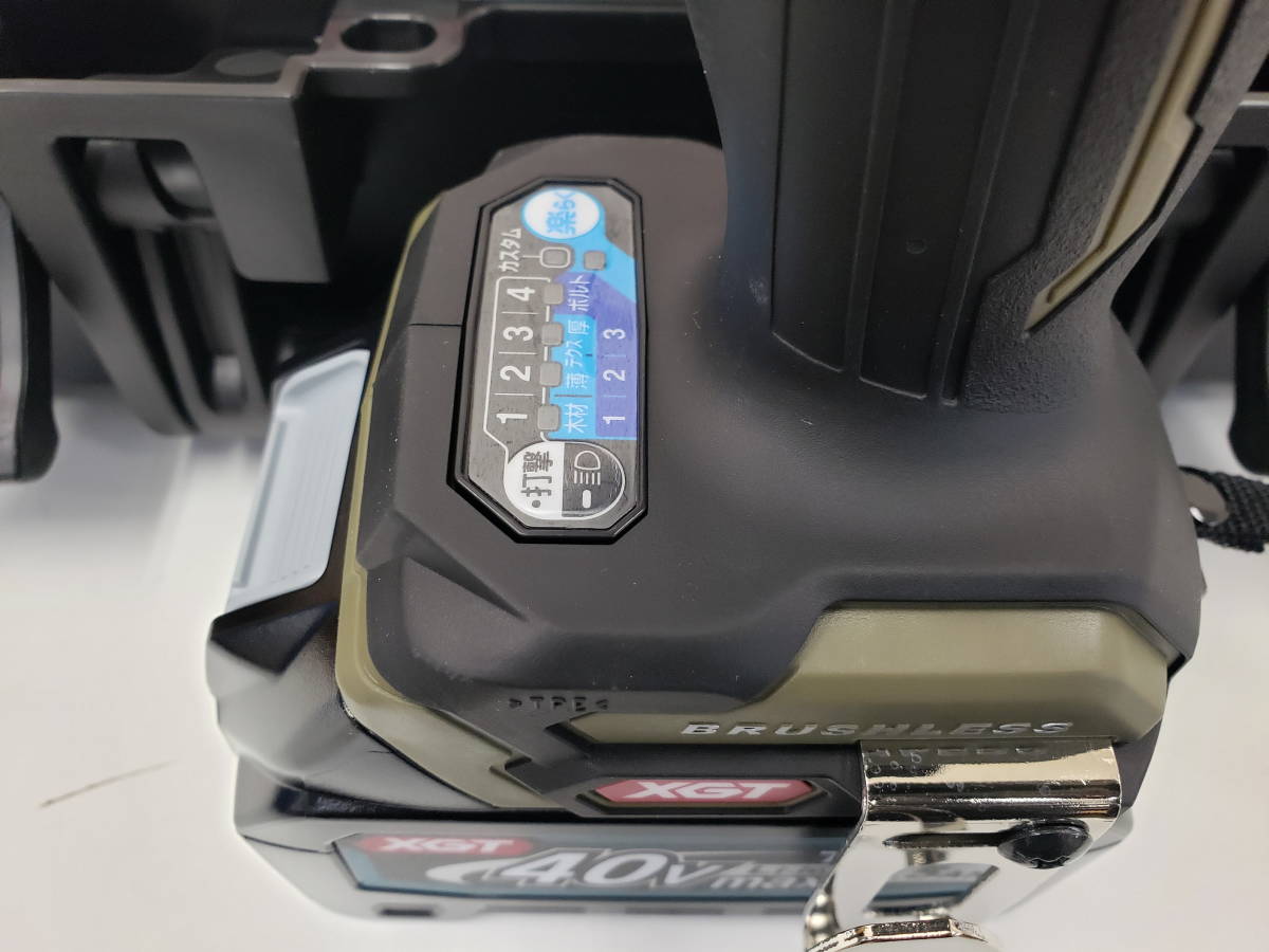 新品未使用】 Makita TD002GRDXO Olive オリーブ色 40V バッテリー2個 