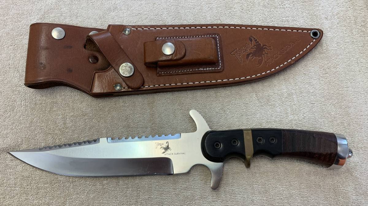 柘植 サバイバルナイフ アタック アタックサバイバル SURVIVAL Tsuge 