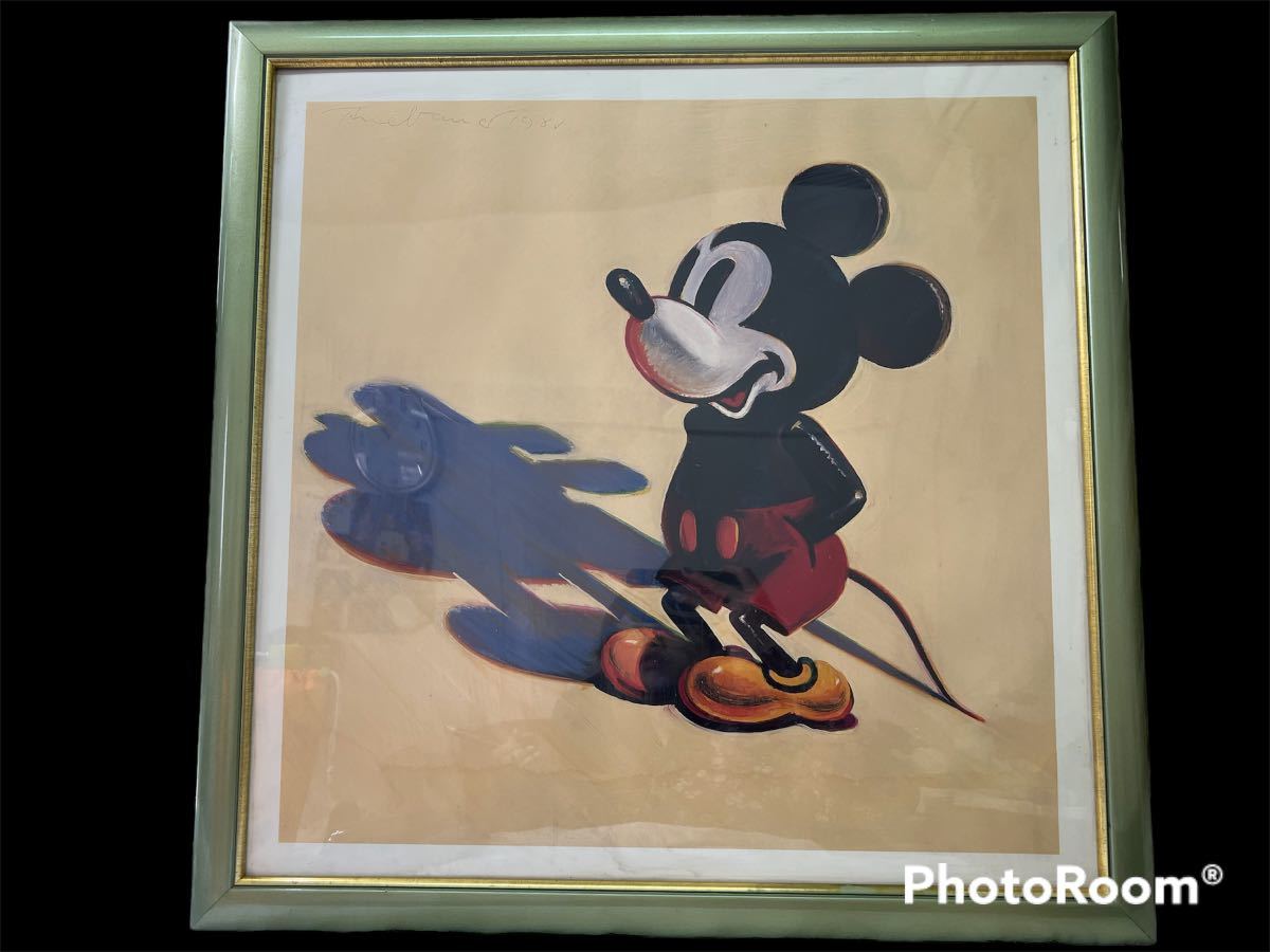 Disney ディズニー ミッキー ミッキーマウス 複製原画 絵画 アート 