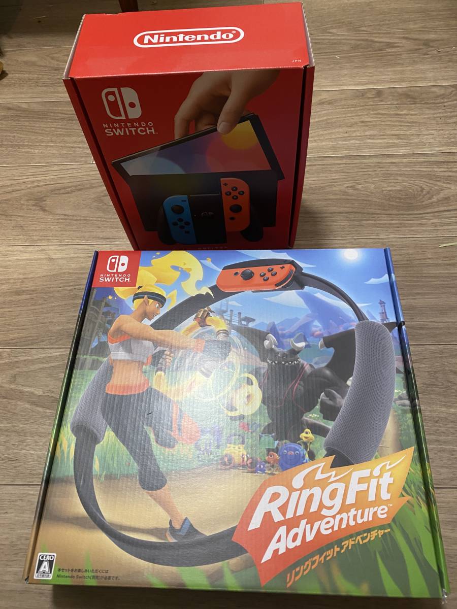switch Nintendo Switch 有機ELモデル & リングフィットアドベンチャー
