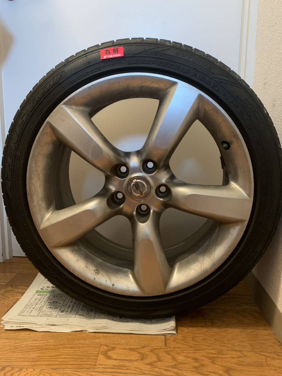 Z33 後期 純正 18×8J +30 18×8.5J +33 5H 114.3