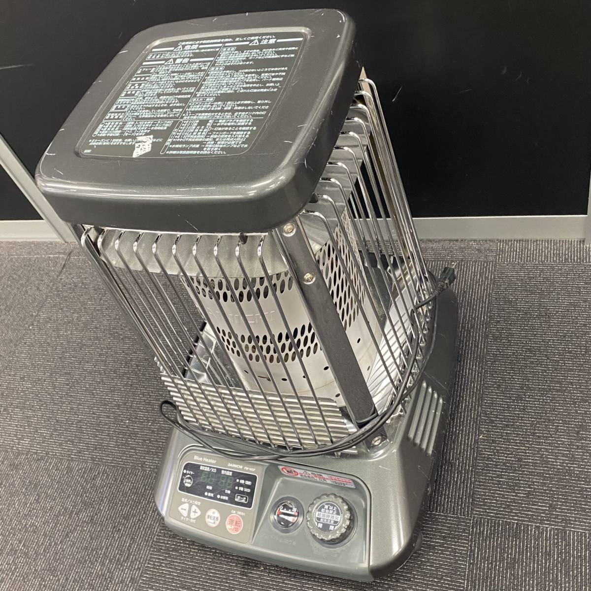 C266444(051)-6/MM8000【横浜から家財便発送】Dainichi ダイニチ ブルーヒーター FM-105F 2012年製 石油ヒーター 石油ストーブ 暖房