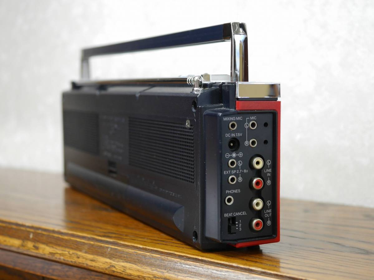 SANYO MR-U4SL (R)レッド おしゃれなテレコ スリム FM/AMステレオ