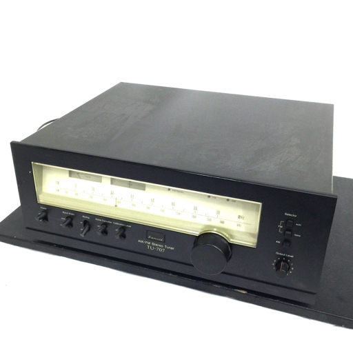 動作品Sansui サンスイ TU-707 AM⁄FM ステレオチューナー