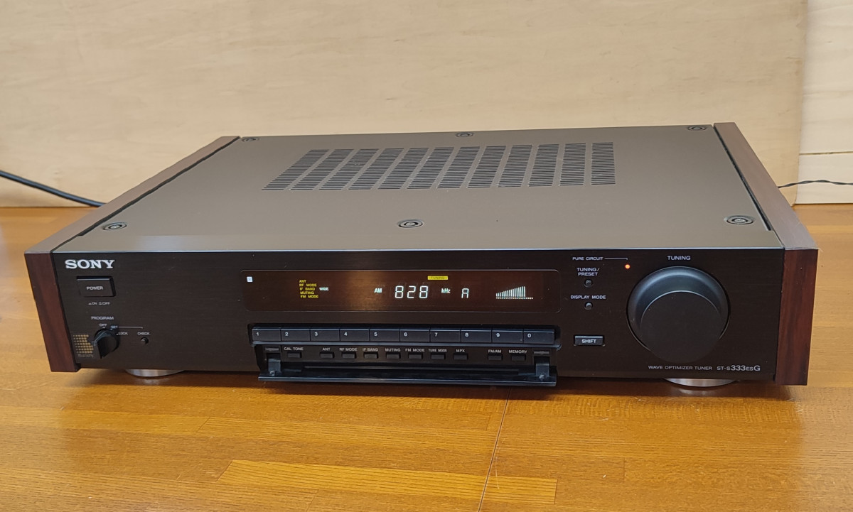 SONY ST-S333ESG FM⁄AMチューナー TUNER FM⁄AM ST SONY FM