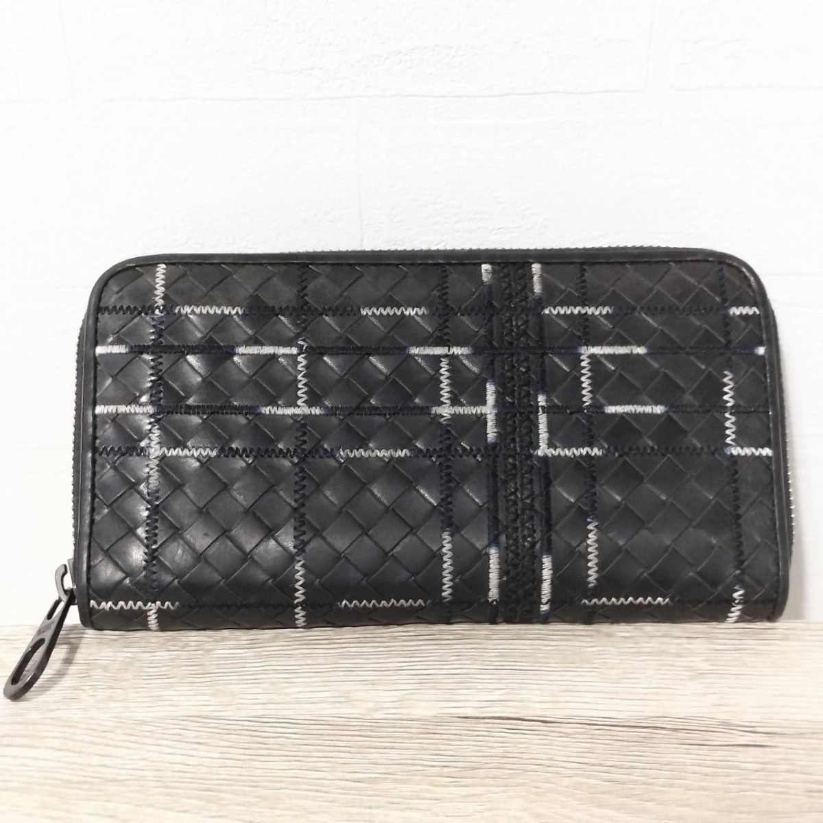 ボッテガヴェネタ BOTTEGA VENETA ラウンドファスナー長財布 アトラス 