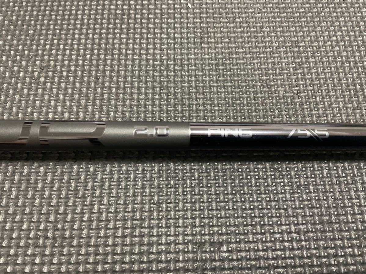 PING TOUR 2.0 75S ゴルフシャフト ピン ツアー2.0 ブラック 75S PING TOUR BLACK シャフト 日本仕様 G430