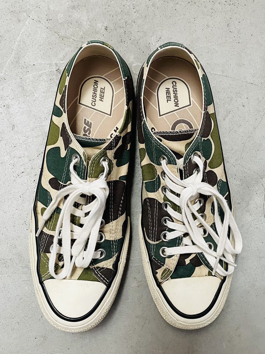  converse addict コンバースアディクト CAMO カモ柄 28cmコンバースオールスター(28.0cm)｜売買されたオークション情報、yahooの商品情報をアーカイブ公開 - オークファン 28.0cm