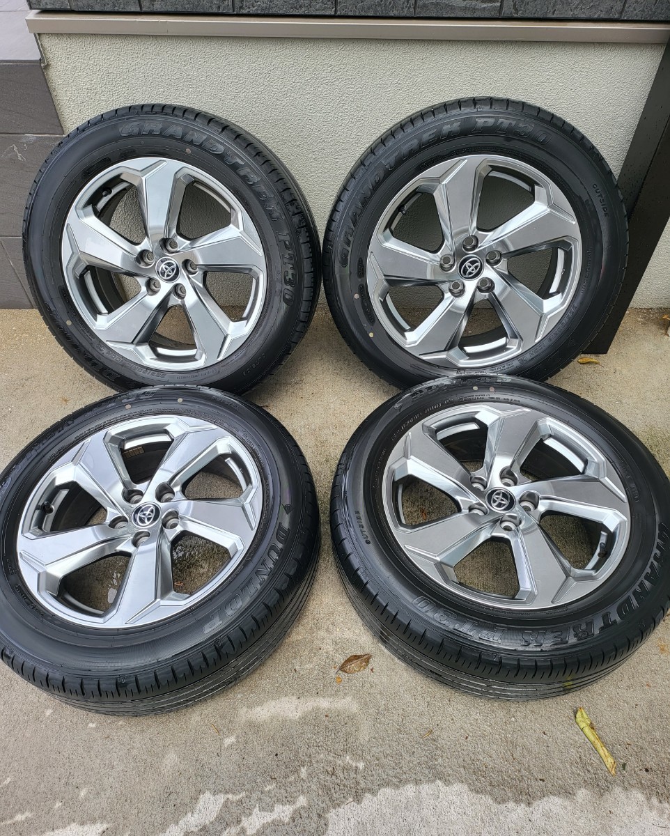 RAV4 トヨタ Gグレード 純正18インチ タイヤ・ホイールセット 0 トヨタ