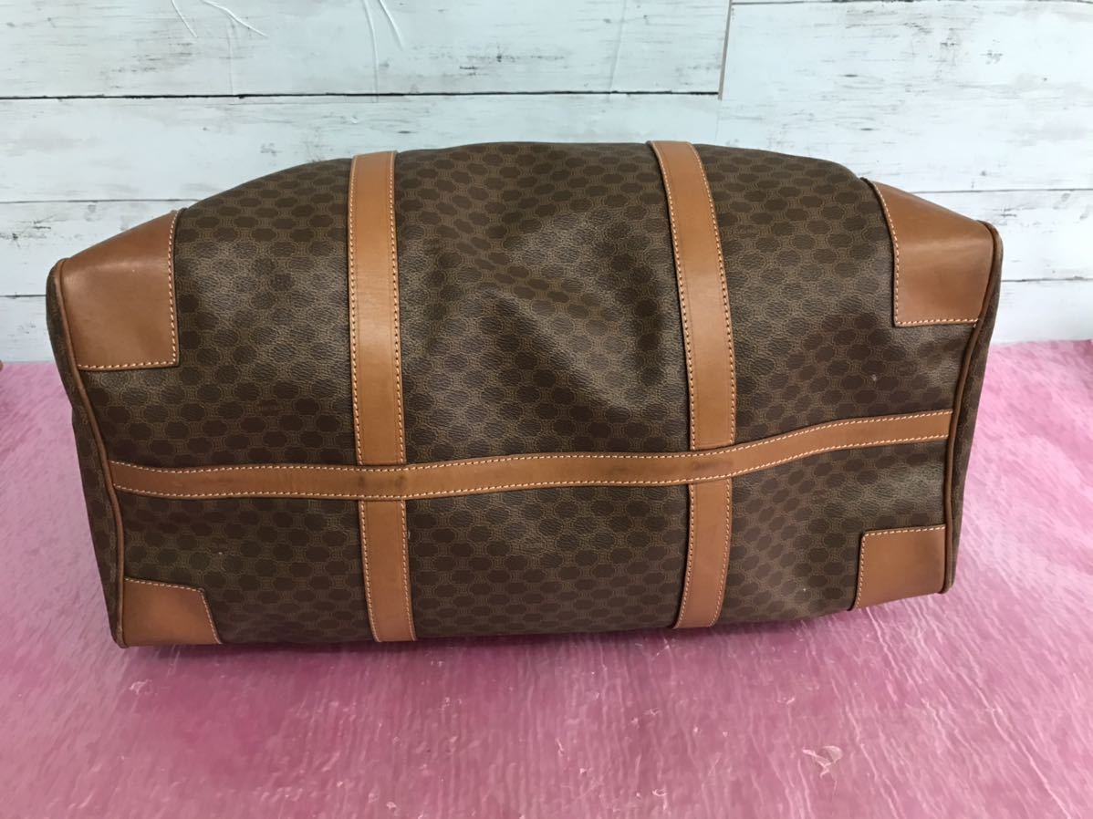 CELINE セリーヌ マカダム柄 M12 バッグ ハンドバッグ ボストンバッグ 