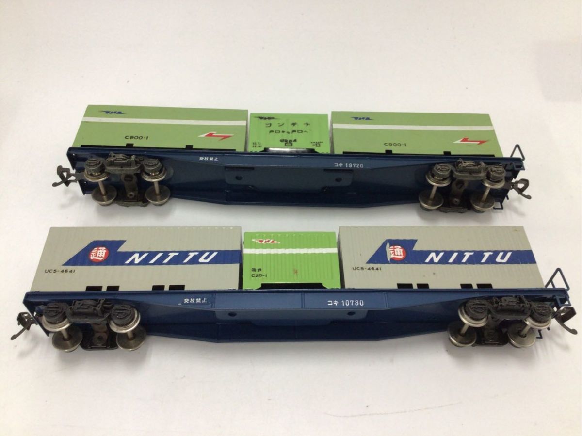 HOゲージ エンドウ 【公式通販】 2両 HOゲージエンドウ製コキ104 鉄道模型 コキ 鉄道模型