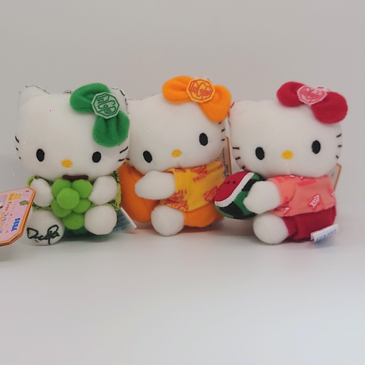非売品 ゲーセン限定 キティ ぬいぐるみ 2体セット パイナップル