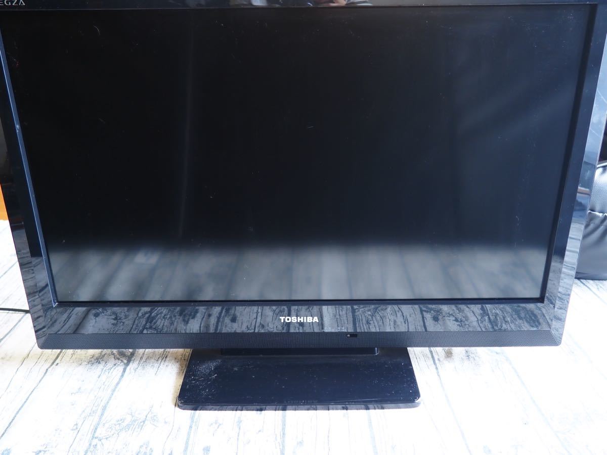 ジャンク TOSHIBA 東芝 REGZA レグザ 32型 中古/動作確認済み/傷あり