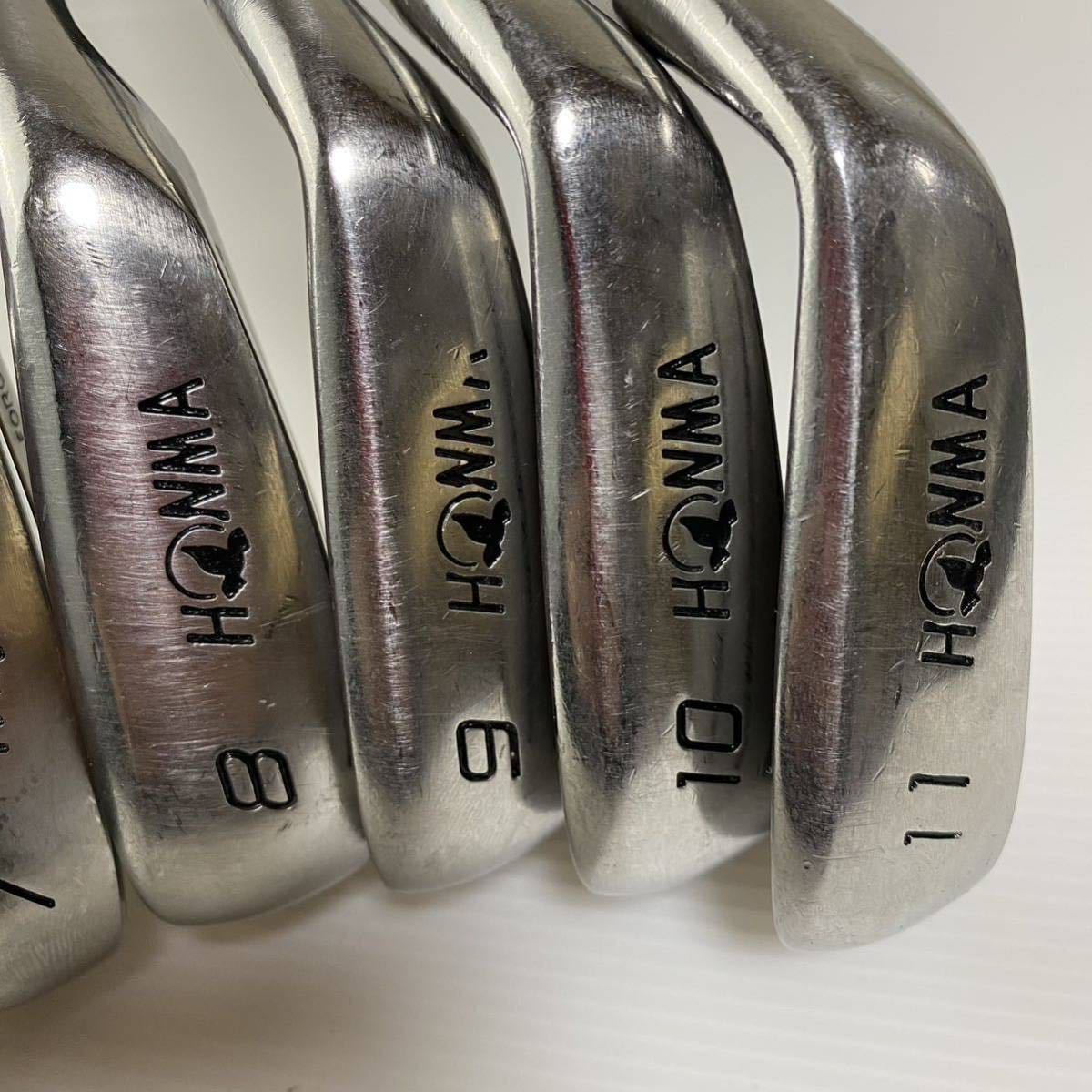 1円〜 HONMA ホンマゴルフ アイアン 7本セット 5スター K24 ゴルフ 
