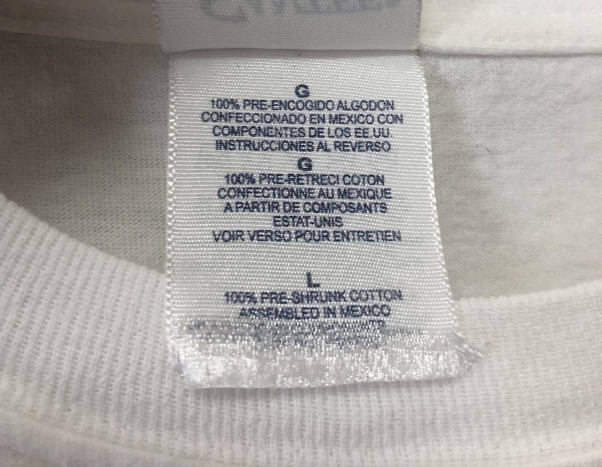 90's GOT MILK? VINTAGE TEE L ビンテージ アート プリント 半袖 Tシャツ 白 パロディー apple google maxell XL ハーゲンダッツ 企業_5